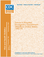 Trends in hospital emergency department utilization United States 199299