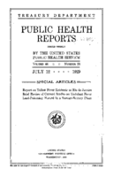 Public Health Reports  v 44 no 28  cover