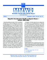 MMWR Morbidity and Mortality Weekly Report Vol 58 No 47 December 4 2009
