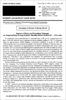 MMWR Morbidity and Mortality Weekly Report November 9 1984  Vol 33  No 44
