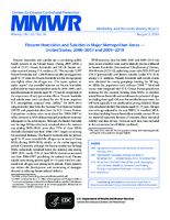 MMWR Morbidity and Mortality Weekly Report Vol 62 No 30 August 2 2013