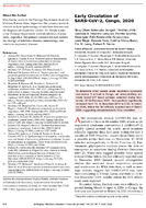 Early Circulation of SARSCoV2 Congo 2020