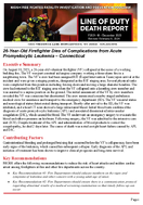 26YearOld Firefighter Dies of Complications from Acute Promyelocytic Leukemia  Connecticut