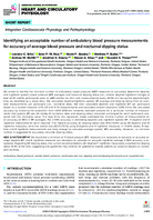 Identifying an Acceptable Number of Ambulatory Blood Pressure Measurements for Accuracy of Average Blood Pressure and Nocturnal Dipping Status