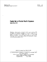Family outofpocket health expenses United States 1975