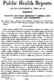 Public health reports  v 55 no 45 NOVEMBER 8 1940