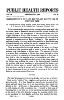 Weekly Reports for SEPTEMBER 7 1934