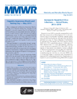 MMWR Morbidity and Mortality Weekly Report Vol 68 No 18 May 10 2019