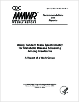 Morbidity and Mortality Weekly Report Recommendations and Reports April 13 2001  Vol 50  No RR3