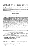 Abstract of sanitary reports  v VI no 32 August 7 1891