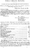 Public health reports  v 19 no 3 January 15 1904