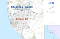 500 Cities Project Local Data for Better Health 2014 Oxnard CA