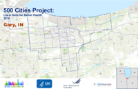 500 Cities Project Local Data for Better Health 2016 Gary IN