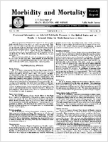 Morbidity and Mortality Weekly Report Vol 3 No 23 June 18 1954