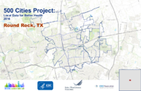 500 Cities Project Local Data for Better Health 2016 Round Rock TX
