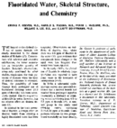 Fluoridated Water Skeletal Structure And Chemistry