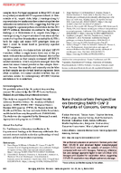 New Postmortem Perspective on Emerging SARSCoV2 Variants of Concern Germany
