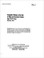 Geographic Patterns in the Risk of Dying and Associated Factors Ages 3574 Years United States 196872