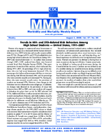 MMWR Morbidity and Mortality Weekly Report Vol 57 No 30 August 1 2008