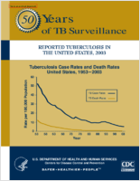 Reported Tuberculosis in the United States 2003