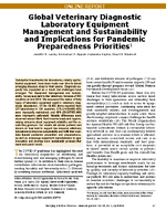 Global Veterinary Diagnostic Laboratory Equipment Management and Sustainability and Implications for Pandemic Preparedness Priorities1
