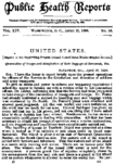 Public health reports  v 14 no 16 April 21 1899