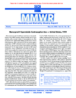 MMWR Morbidity and Mortality Weekly Report Vol 51 No 18 May 10 2002