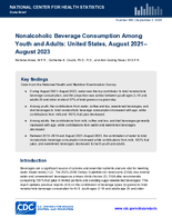 Nonalcoholic Beverage Consumption Among Youth and Adults United States August 2021August 2023