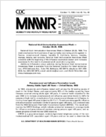Morbidity and Mortality Weekly Report MMWR October 11 1996  Vol 45  No 40