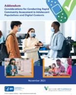 Addendum  Considerations for conducting rapid community assessment in adolescent populations and digital contexts