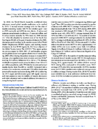 Global Control and Regional Elimination of Measles 20002012