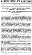 Weekly Reports for MARCH 25 1938