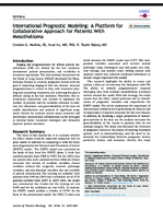 International Prognostic Modeling A Platform for Collaborative Approach for Patients with Mesothelioma