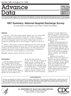1997 Summary National Hospital Discharge Survey