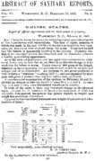 Abstract of sanitary reports  v VI no 9 February 27 1891