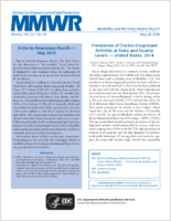 MMWR Morbidity and Mortality Weekly Report Vol 65 No 19 May 20 2016