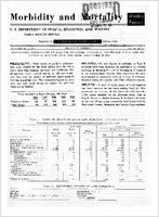 Morbidity and Mortality Weekly Report Vol 11 No 17 for Release May 4 1962