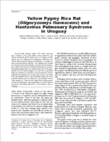 Hantavirus Pulmonary Syndrome in Uruguay