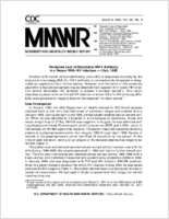 Morbidity and Mortality Weekly Report MMWR March 8 1996  Vol 45  No 9