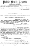 Public health reports  v 11 no 25 June 19 1896