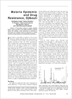 Malaria Epidemic and Drug Resistance Djibouti