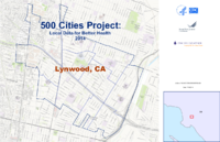 500 Cities Project Local Data for Better Health 2014 Lynwood CA