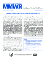 MMWR Morbidity and Mortality Weekly Report Vol 59 No 50 December 24 2010