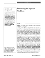 Downsizing The Physician Workforce