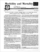 Morbidity and Mortality Weekly Report Vol 3 No 39 October 8 1954