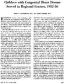 Children with congenital heart disease served in regional centers 195256