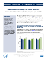 Nut Consumption Among US Adults 20092010