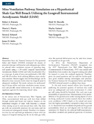 Mine Ventilation Pathway Simulation on a Hypothetical Shale Gas Well Breach Utilizing the Longwall Instrumented Aerodynamic Model LIAM