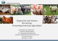 2021 Organisms and Vectors Permitting Protecting American Agriculture Presentation