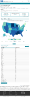United States COVID19 Cases and Deaths by State Reported to the CDC Since January 22 2020 COVID19 Case Rate in the US Reported to the CDC by StateTerritory Cases per 100000 Oct 27 2020